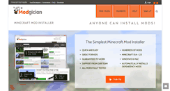 Desktop Screenshot of modgician.com